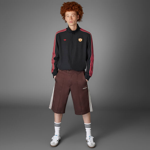 Adidas Manchester United Terrace Icons Track Top Black JF0358