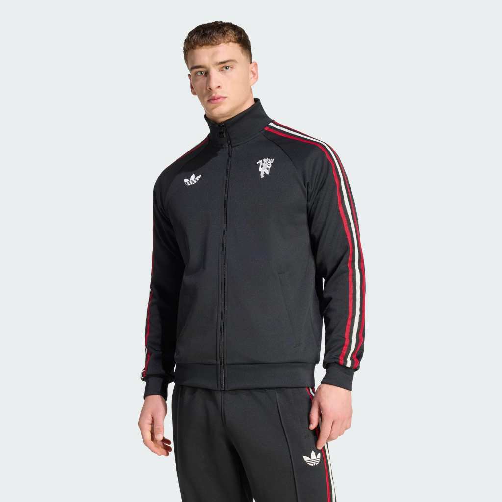 Adidas Manchester United Track Top Black JZ2230
