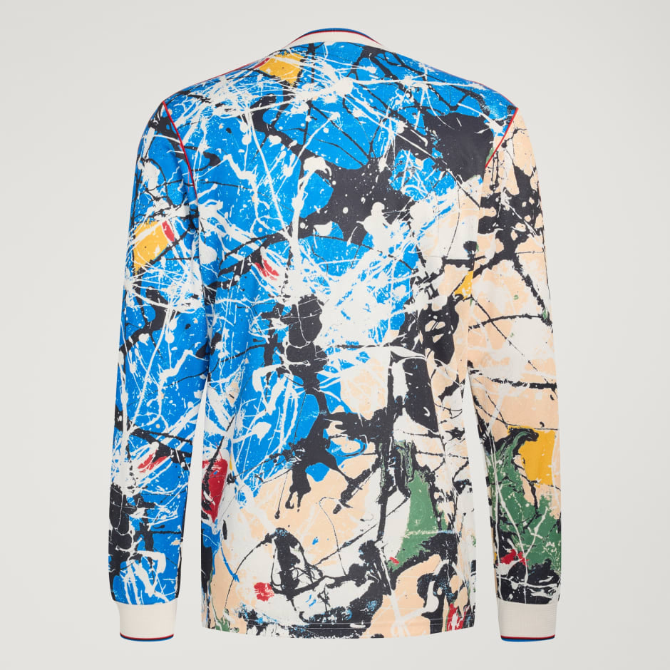 Adidas Manchester United x Stone Roses Long Sleeve Jersey Multicolor KC4442