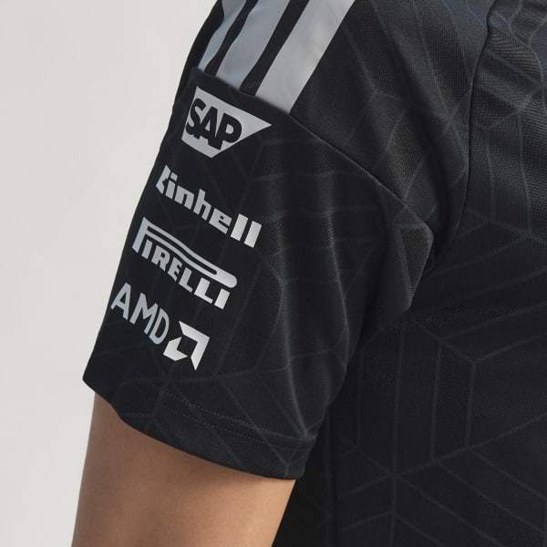 Adidas Mercedes AMG Petronas Formula 1 Team Driver Jersey Authentic Black KE5325
