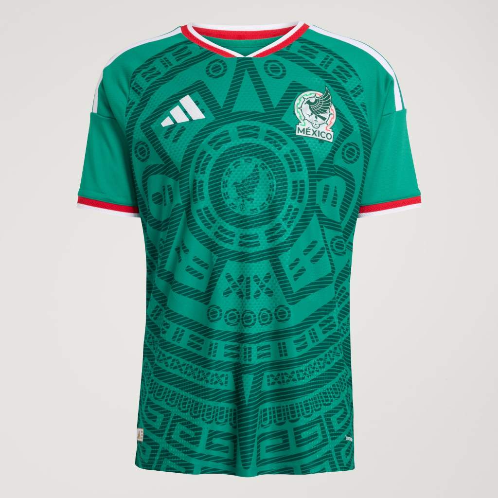 Adidas Mexico 26 Home Authentic Jersey Bold Green JL8540