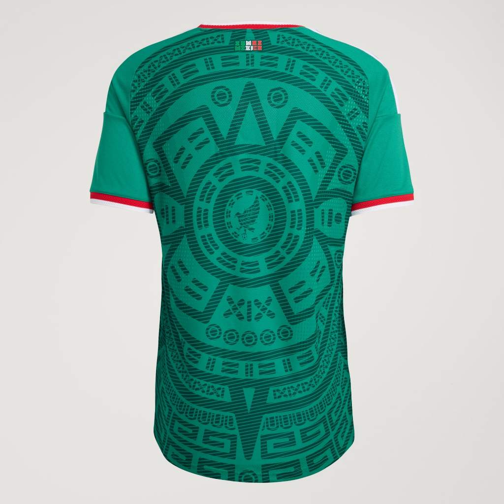 Adidas Mexico 26 Home Authentic Jersey Bold Green JL8540