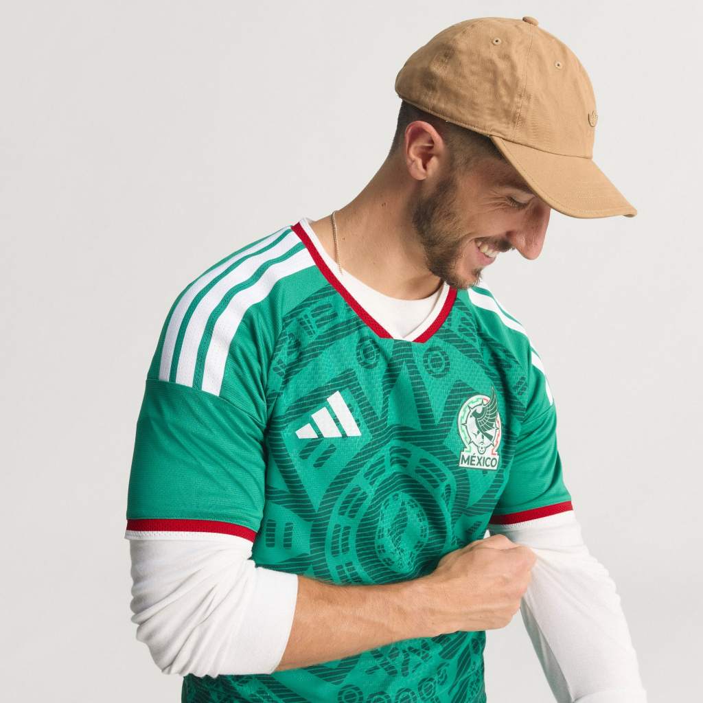 Adidas Mexico 26 Home Authentic Jersey Bold Green JL8540
