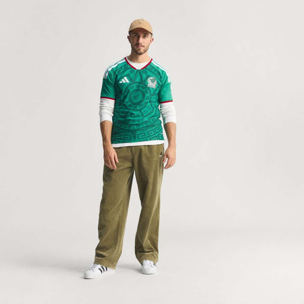 Adidas Mexico 26 Home Authentic Jersey Bold Green JL8540