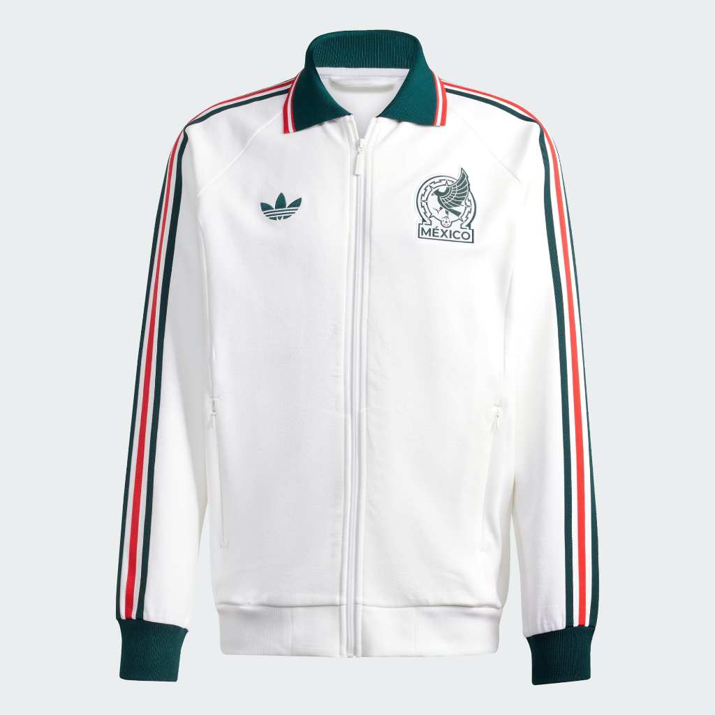 Adidas Mexico Away Anthem Jacket White JZ6462