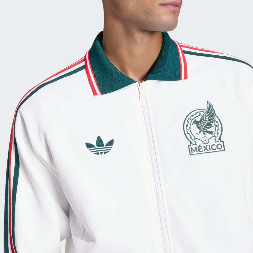 Adidas Mexico Away Anthem Jacket White JZ6462