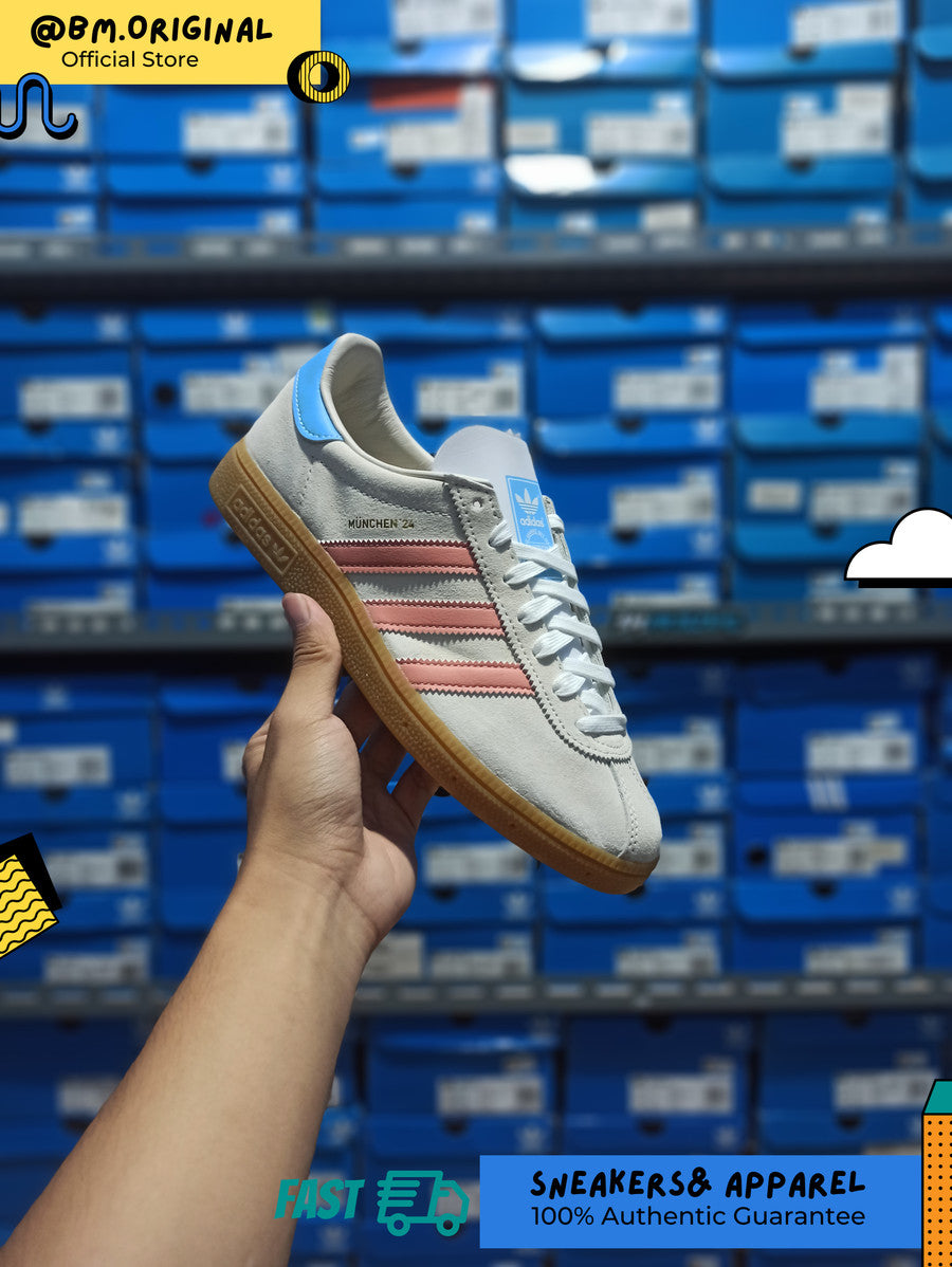 Adidas Munchen 24 Wonder White Wonder Clay Semi Blue Burst IG6282