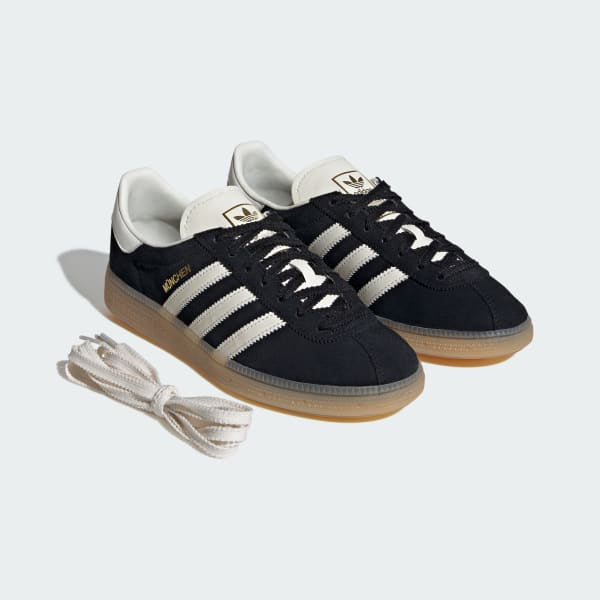 Adidas Munchen Core Black Off White Gum IH4206