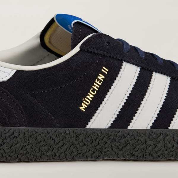 Adidas Munchen II SPZL Core Black Gum JR1544