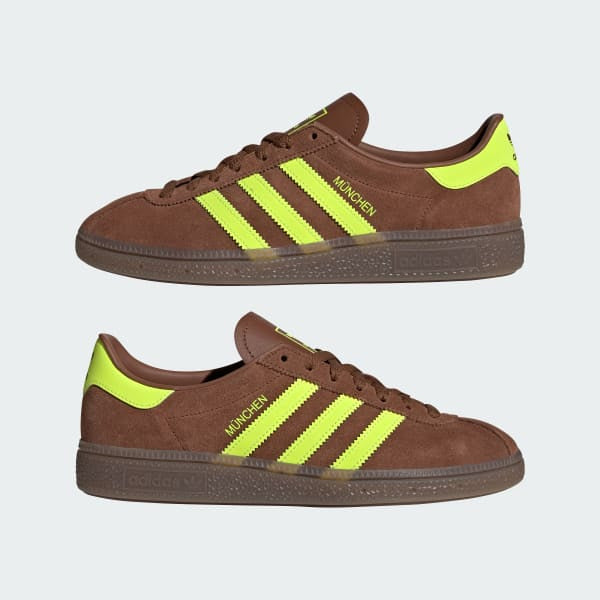 Adidas Munchen Preloved Brown Solar Yellow Gum JS3996