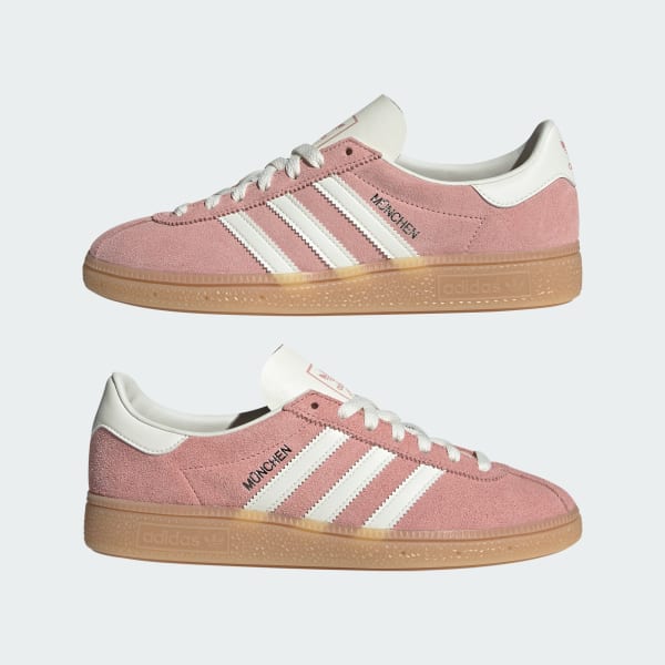 Adidas Munchen Wonder Mauve Off White Silver Metallic JS3992