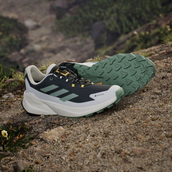 Adidas National Geograpih Terrex Trailmaker 2 Gore-tex Carbon Silver Green Orbit Grey JP7064