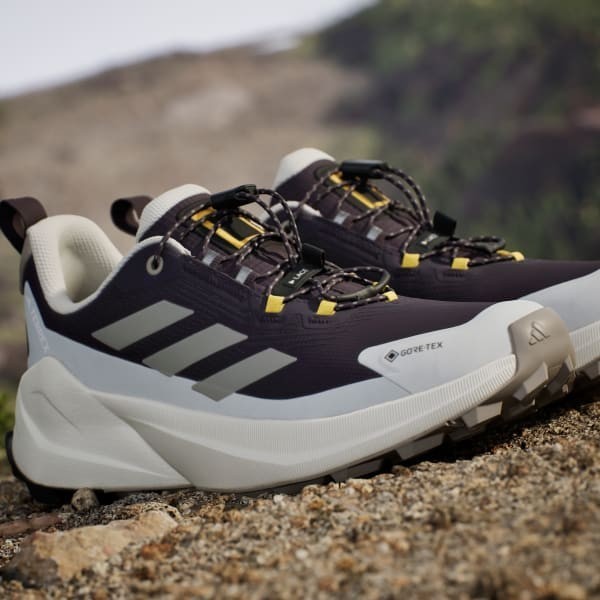 Adidas National Geograpih Terrex Trailmaker 2 Gore-tex Hiking Aurora Black Putty Beige Orbit Grey JP7065