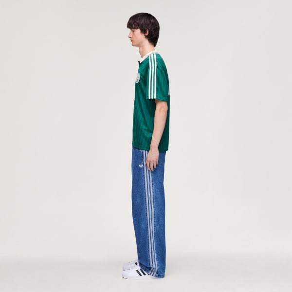 Adidas Oasis Tour Jacquard Jersey Collegiate Green Cream White KW6284