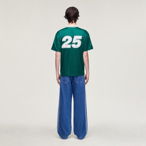 Adidas Oasis Tour Jacquard Jersey Collegiate Green Cream White KW6284