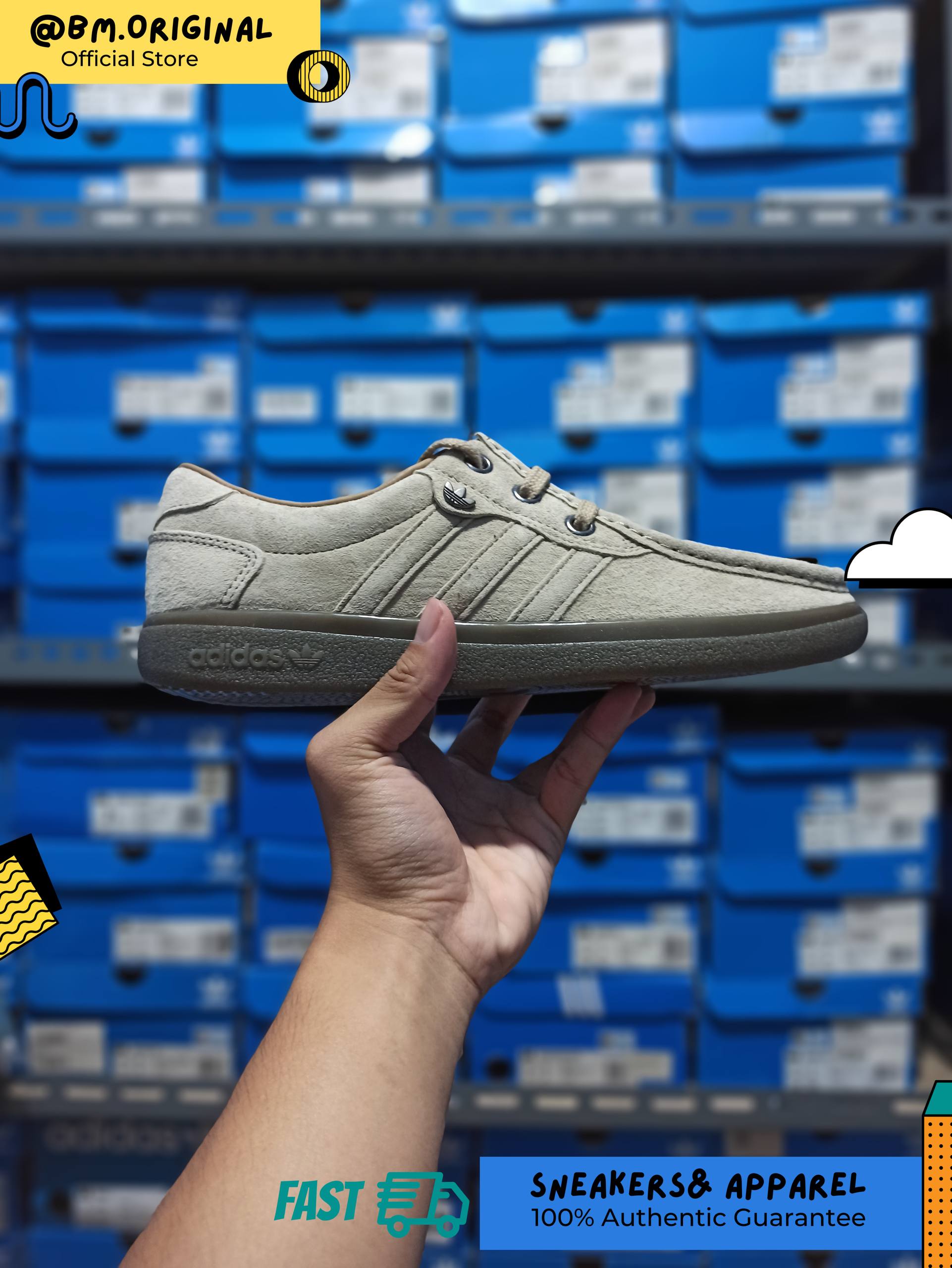 Adidas PUNSTOCK SPZL Blanch Cargo Cardboard Blanch Cargo KK3672