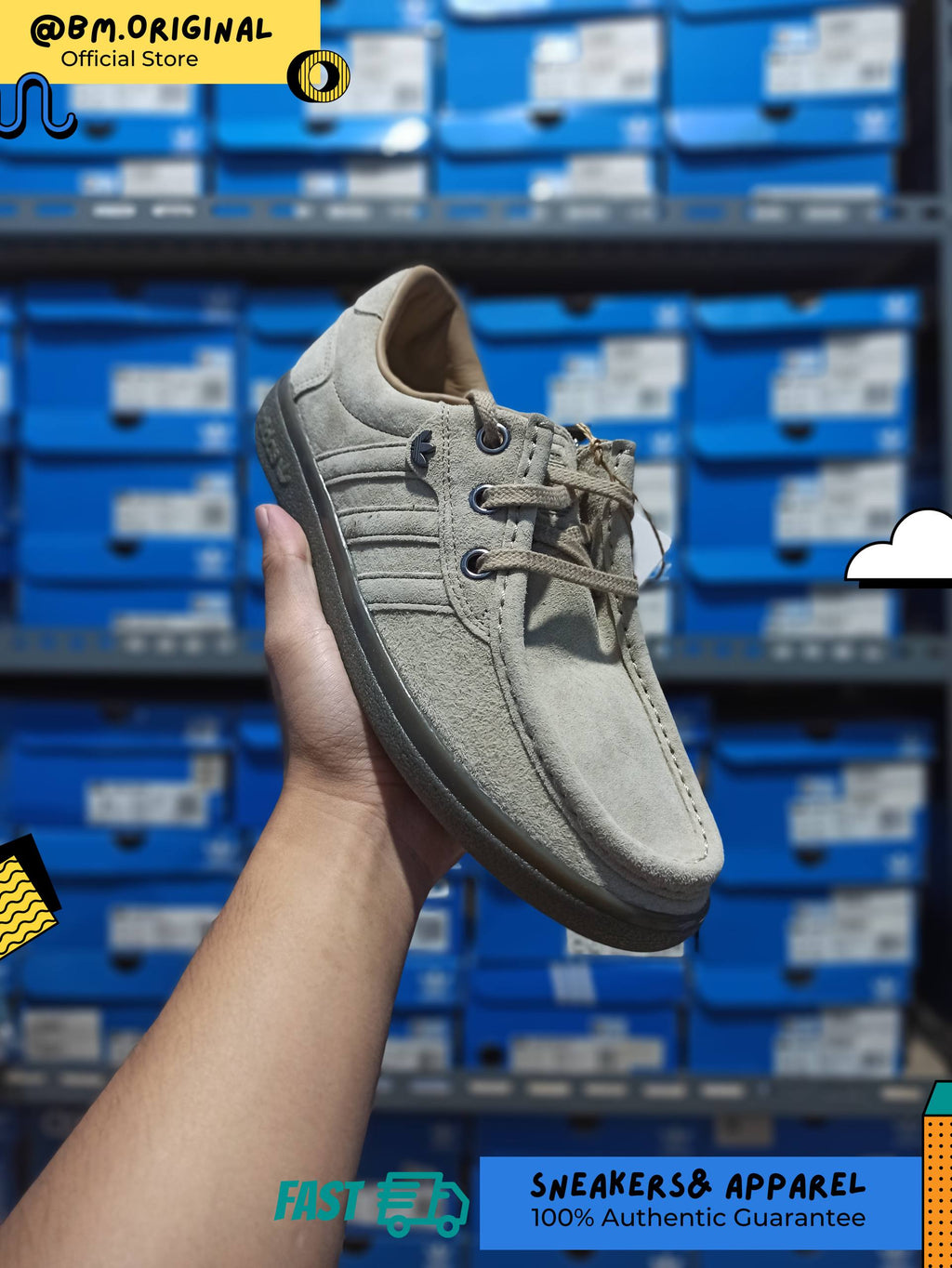 Adidas PUNSTOCK SPZL Blanch Cargo Cardboard Blanch Cargo KK3672