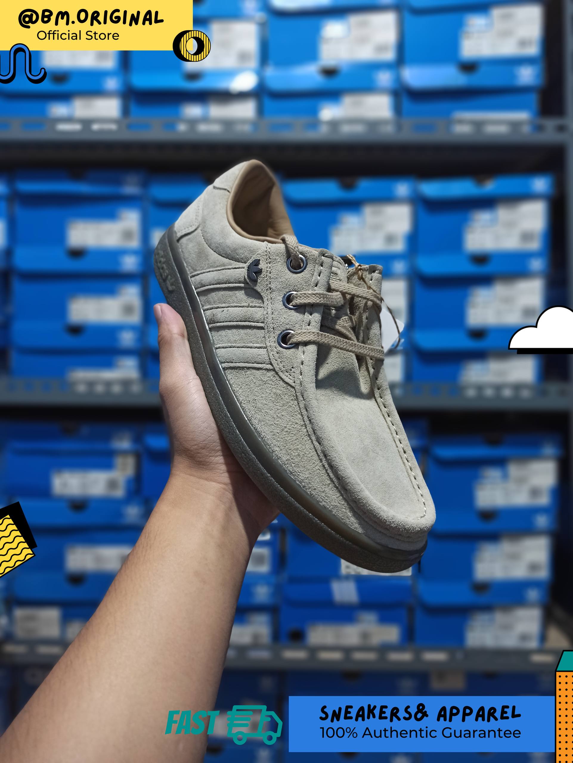 Adidas PUNSTOCK SPZL Blanch Cargo Cardboard Blanch Cargo KK3672