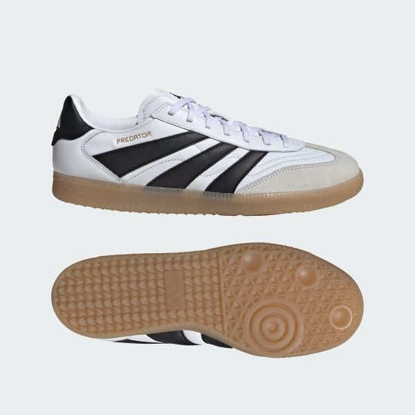 Adidas Predator Freestyle Indoor Cloud White Core Black Gold Metallic ID3832