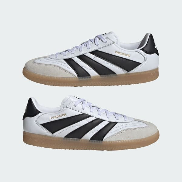 Adidas Predator Freestyle Indoor Cloud White Core Black Gold Metallic ID3832