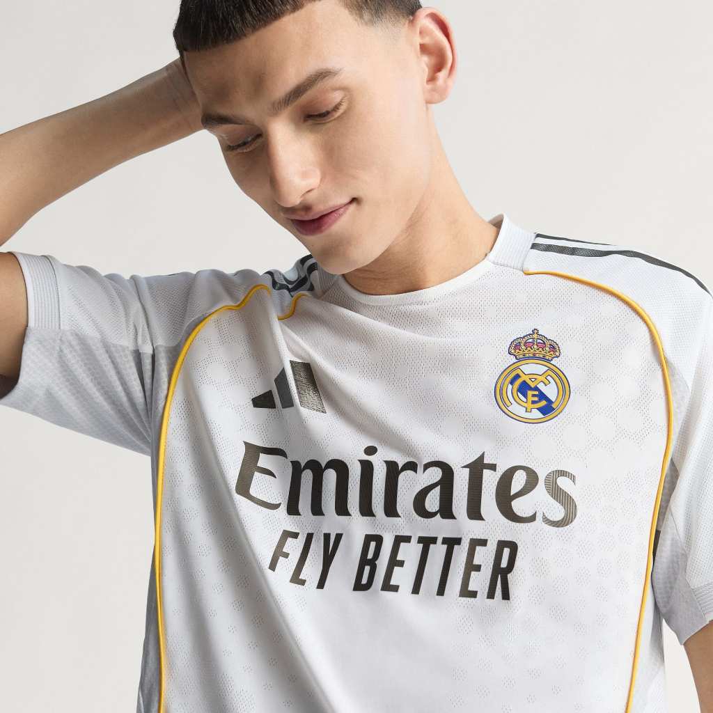 Adidas Real Madrid 25/26 Home Authentic Jersey White JV5918