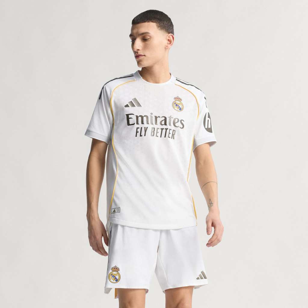 Adidas Real Madrid 25/26 Home Authentic Jersey White JV5918