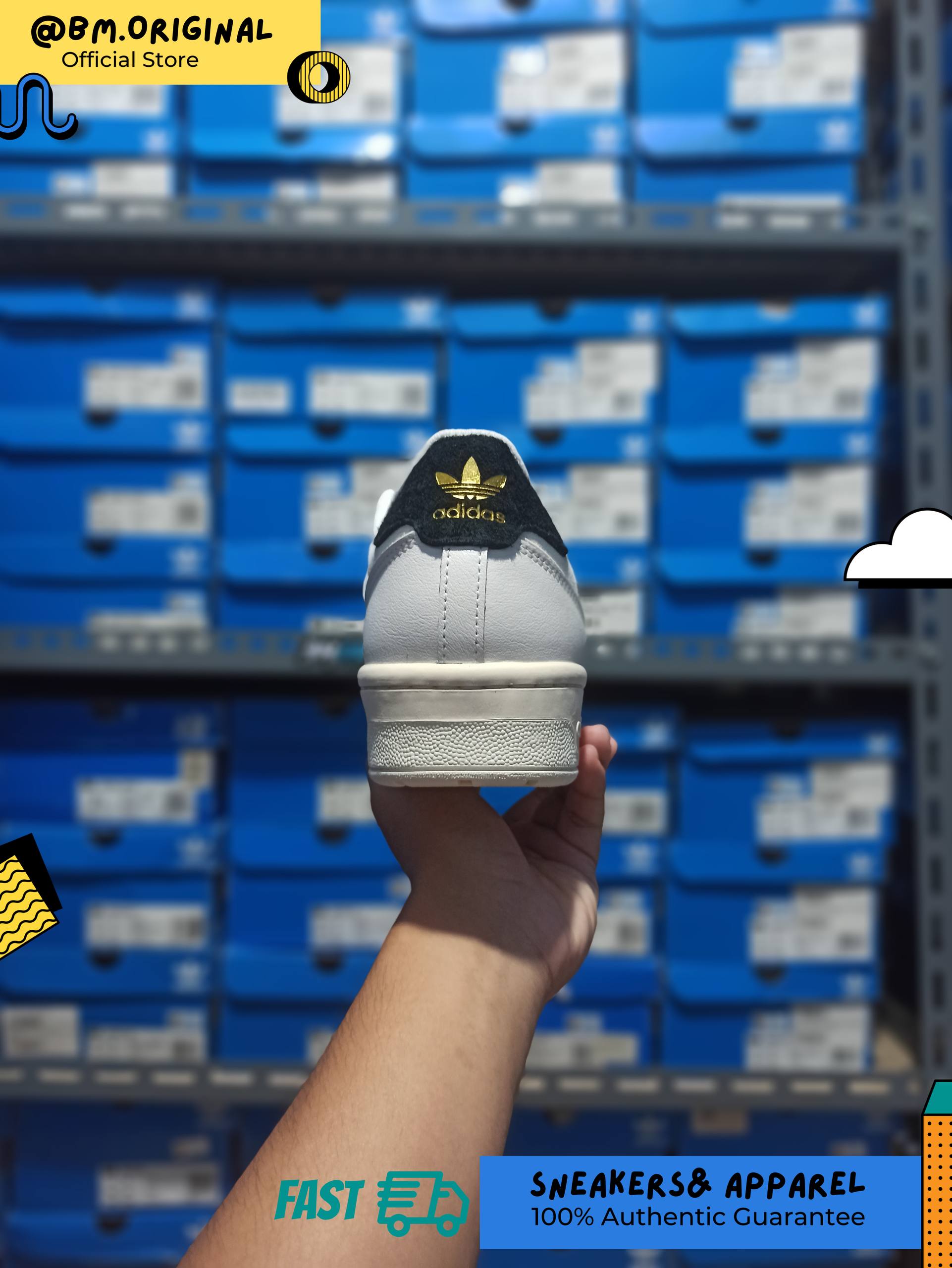Adidas Rivalry 86 Low Cloud White Core Black Wonder White IF5181