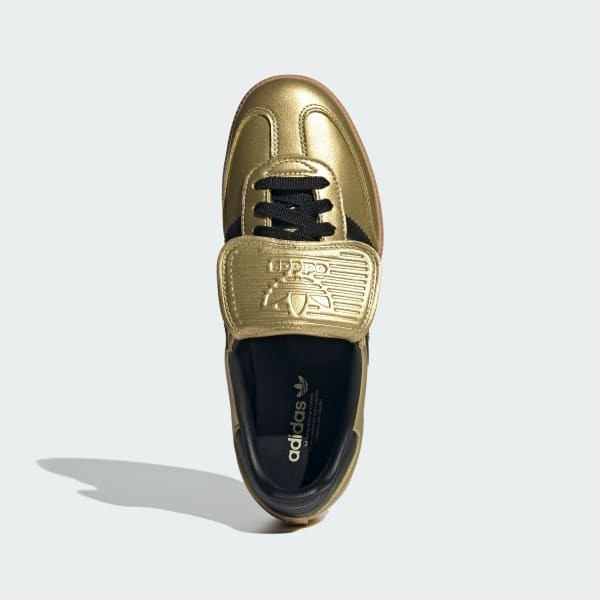 Adidas SAMBA LT Gold Metallic Core Black Gum JH5708