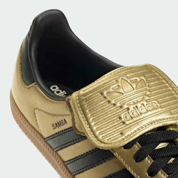 Adidas SAMBA LT Gold Metallic Core Black Gum JH5708