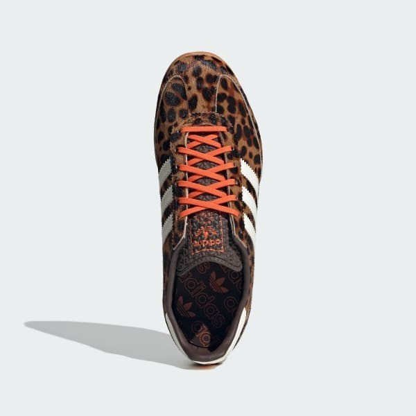 Adidas SL 72 Leopard Dark Brown Off White Semi Impact Orange JI0189