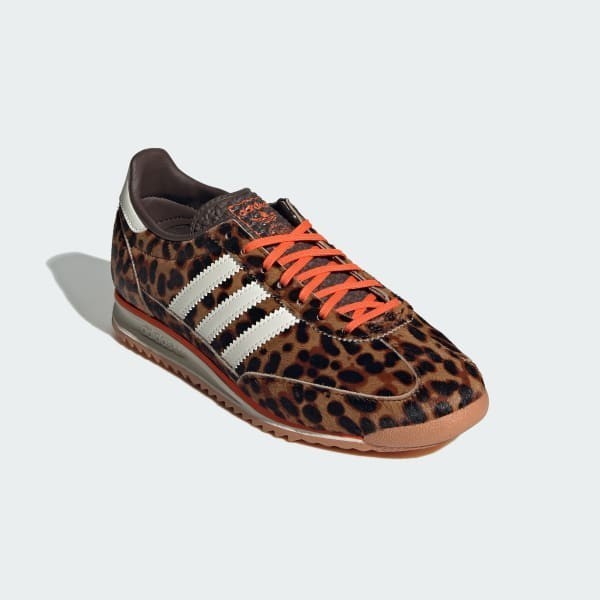 Adidas SL 72 Leopard Dark Brown Off White Semi Impact Orange JI0189