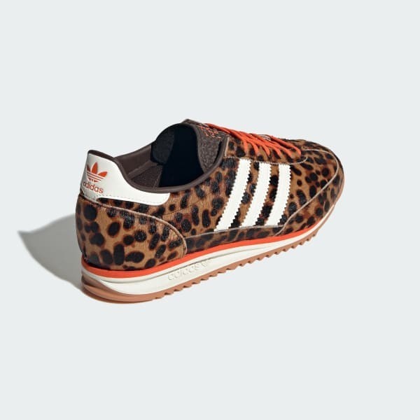 Adidas SL 72 Leopard Dark Brown Off White Semi Impact Orange JI0189