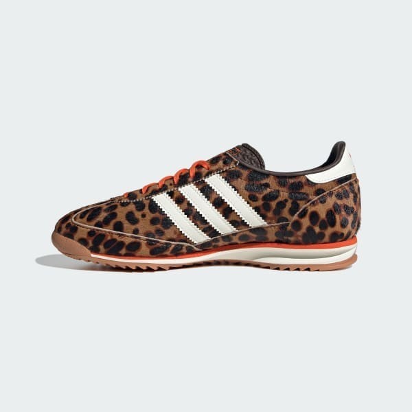 Adidas SL 72 Leopard Dark Brown Off White Semi Impact Orange JI0189