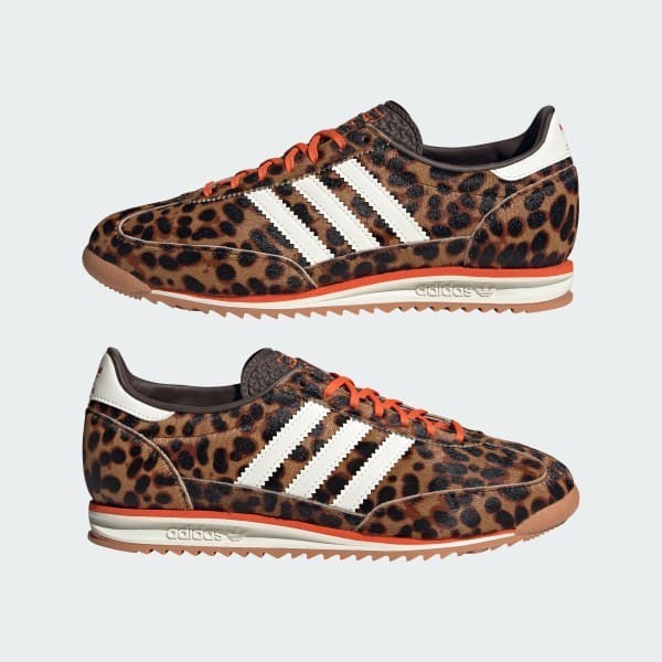 Adidas SL 72 Leopard Dark Brown Off White Semi Impact Orange JI0189