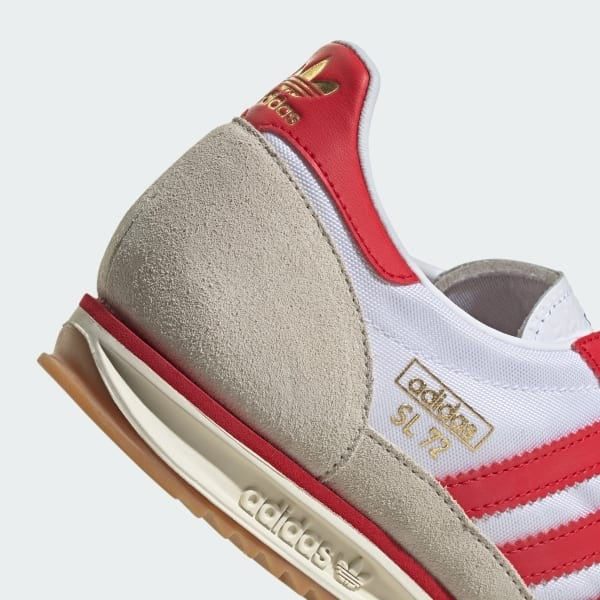 Adidas SL 72 OG Cloud White Better Scarlet Alumina 75TH Anniversary JP5277