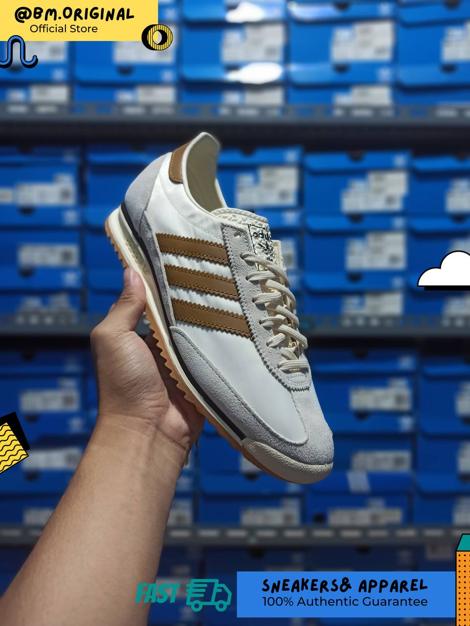 Adidas SL 72 OG Cream White Bronze Strata Core Black JH8657