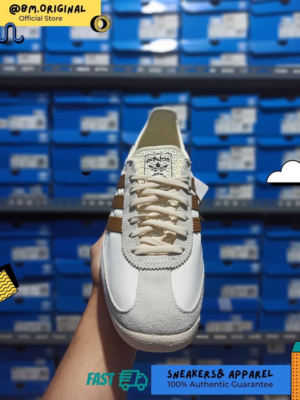 Adidas SL 72 OG Cream White Bronze Strata Core Black JH8657