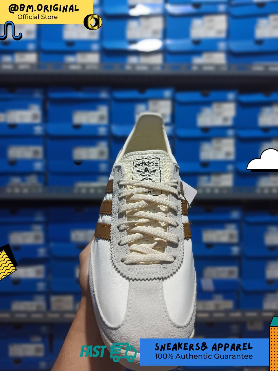 Adidas SL 72 OG Cream White Bronze Strata Core Black JH8657