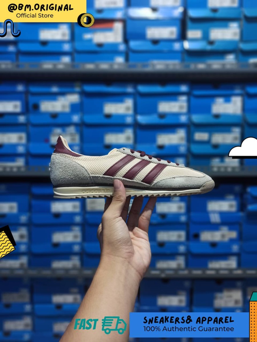 Adidas SL 72 OG Crystal Sand Shadow Red Wonder Beige JI1876