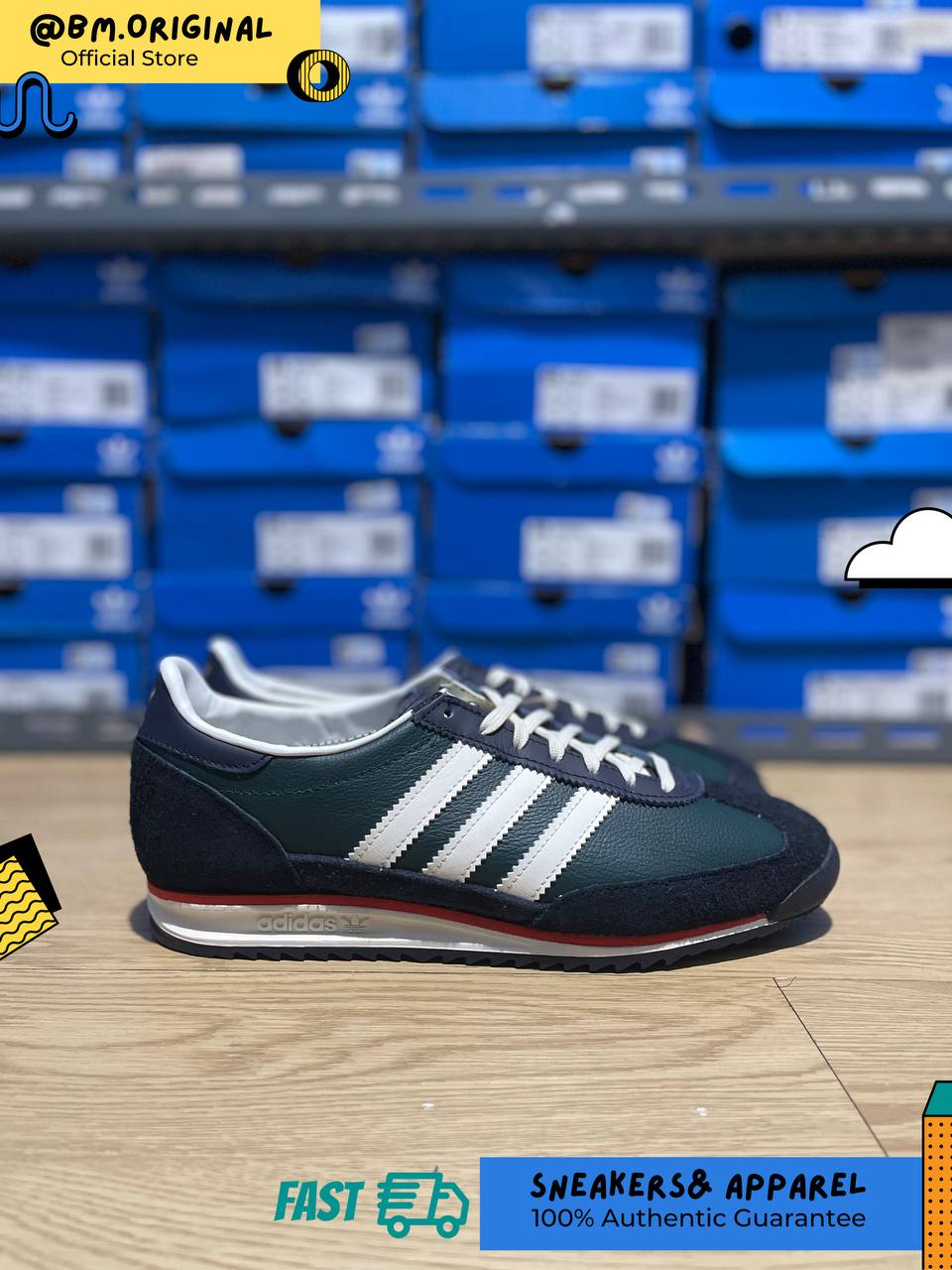 Adidas SL 72 OG Mineral Green Off White Legend Ink IF1938