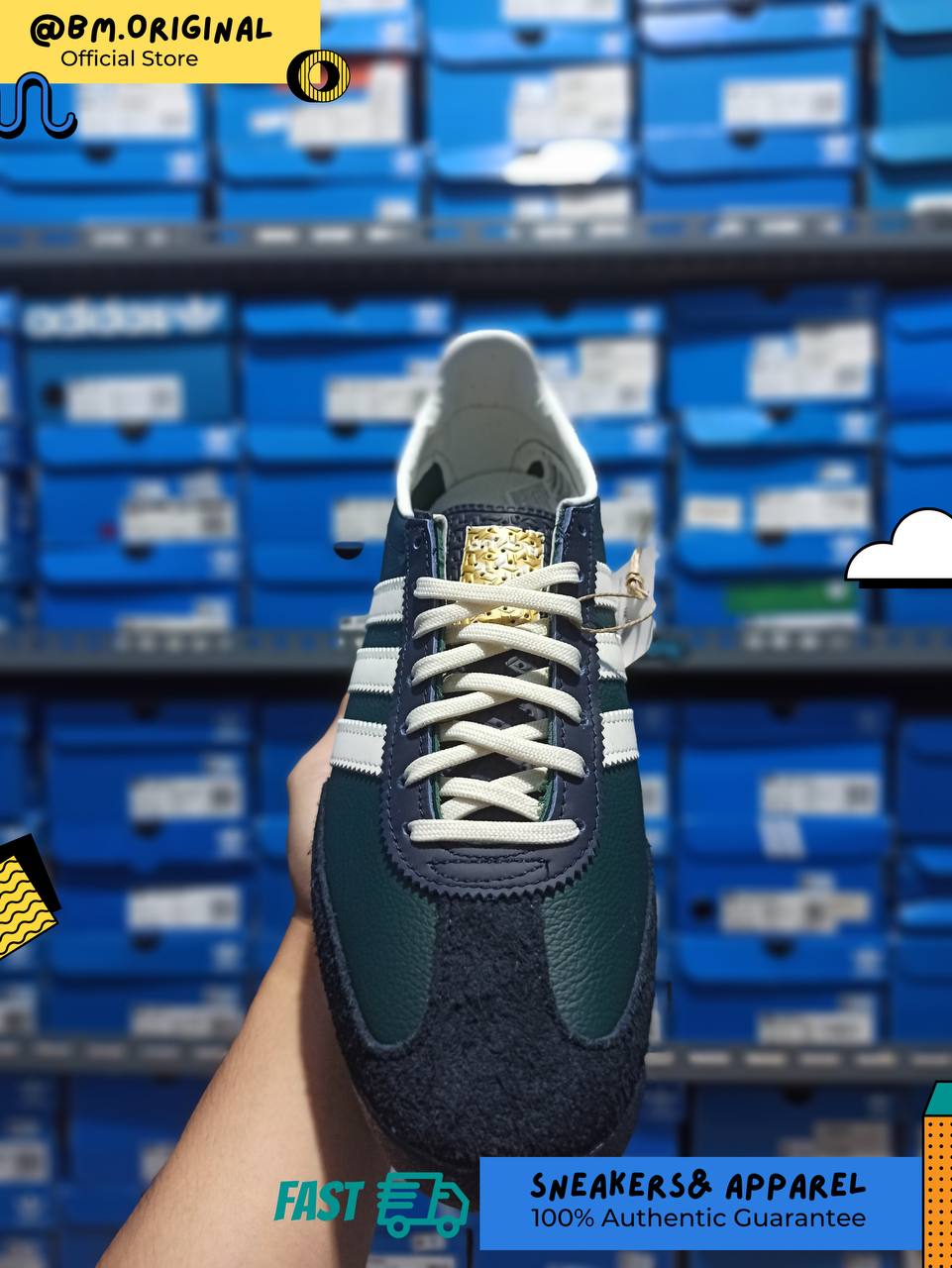 Adidas SL 72 OG Mineral Green Off White Legend Ink IF1938 