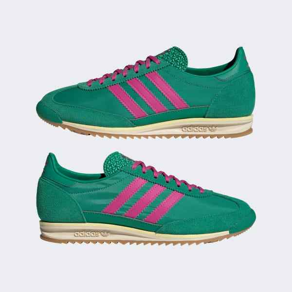 Adidas SL 72 OG Semi Court Green Court Green Semi Lucid Fuchsia JQ6417