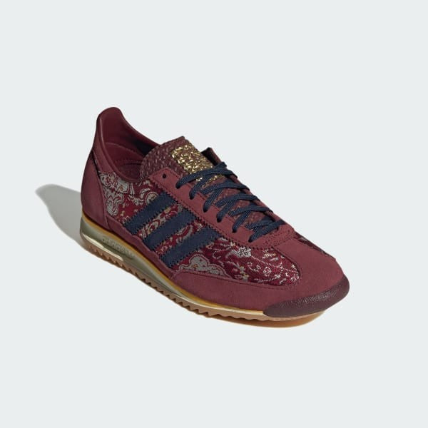 Adidas SL 72 OG Shadow Red Maroon Bright Gold ID1434