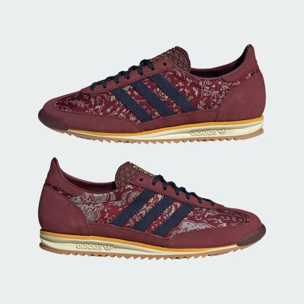 Adidas SL 72 OG Shadow Red Maroon Bright Gold ID1434