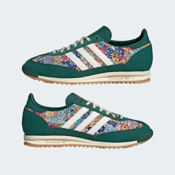 Adidas SL 72 OG x Liberty London Collegiate Green Cream White Gum JH7226