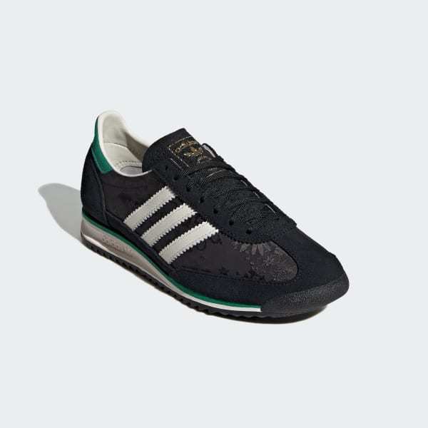 Adidas SL 72 OG x Liberty London Core Black Off White Bold Green IH1870
