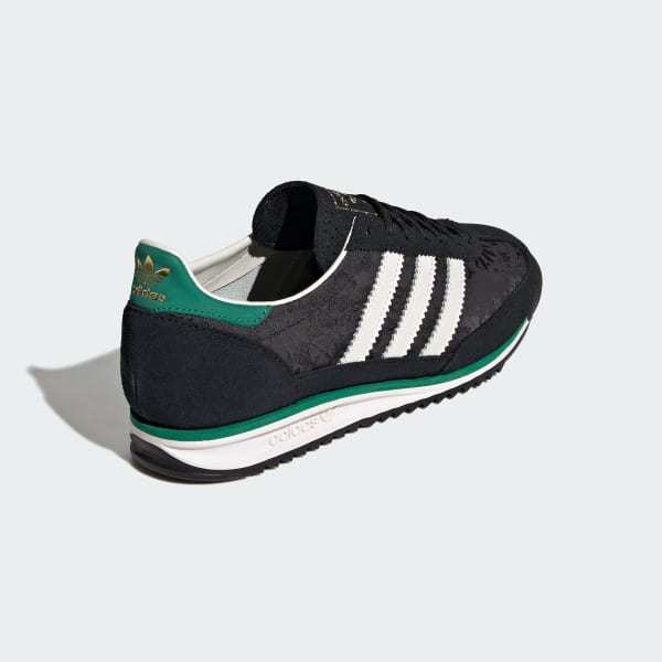 Adidas SL 72 OG x Liberty London Core Black Off White Bold Green IH1870
