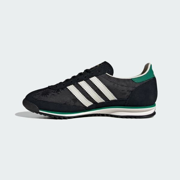 Adidas SL 72 OG x Liberty London Core Black Off White Bold Green IH1870