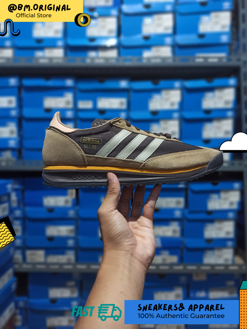 Adidas SL 72 RS Brown Putty Grey Preloved Yellow IG4645