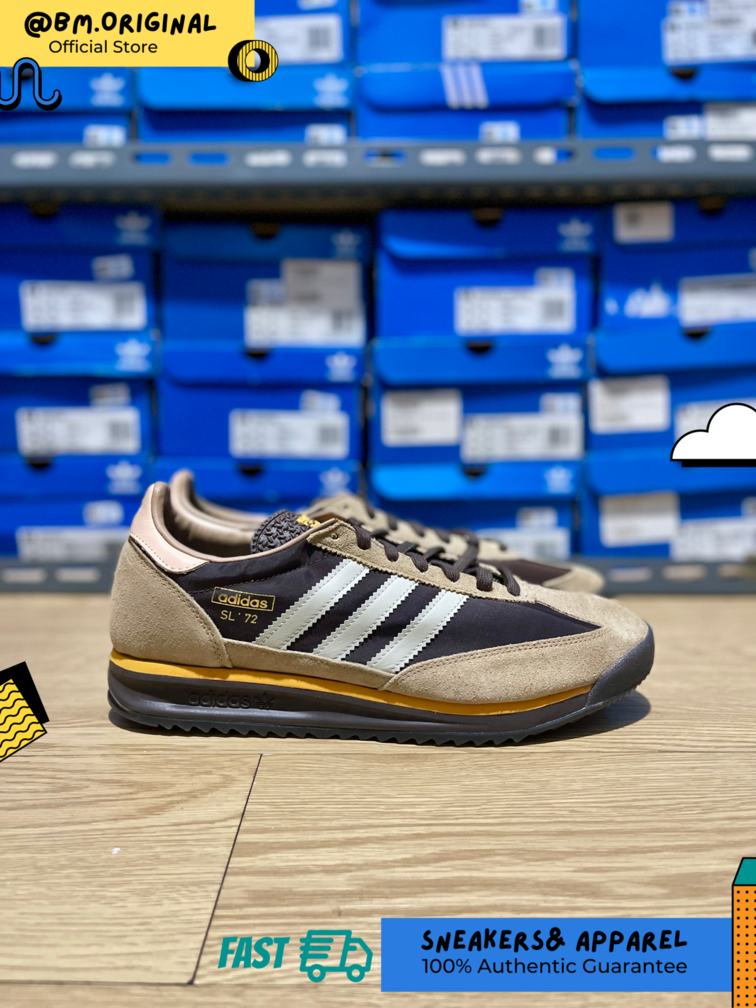 Adidas SL 72 RS Brown Putty Grey Preloved Yellow IG4645